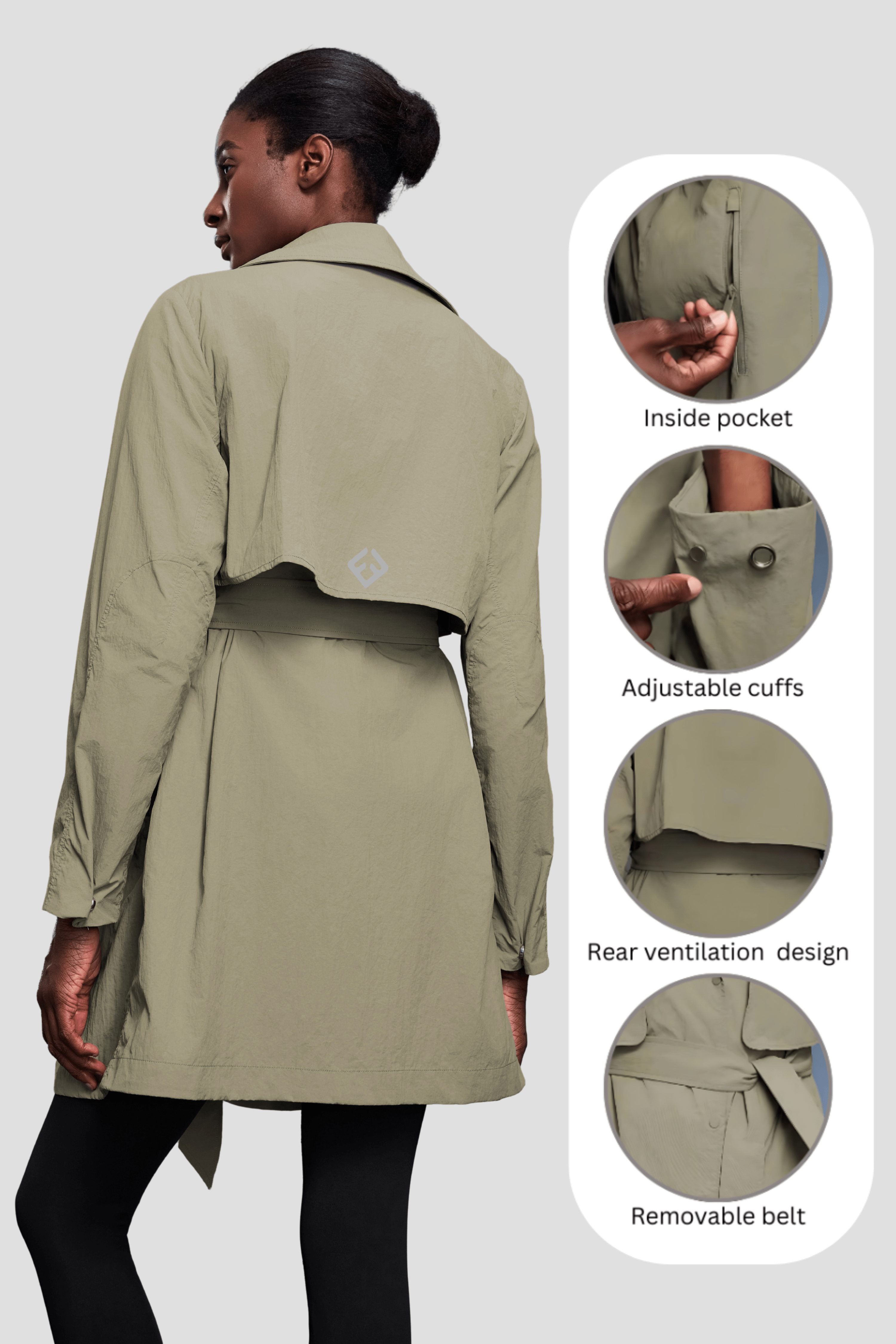 Freedom Element Trench - Freedom Activewear - Freedom Activewear