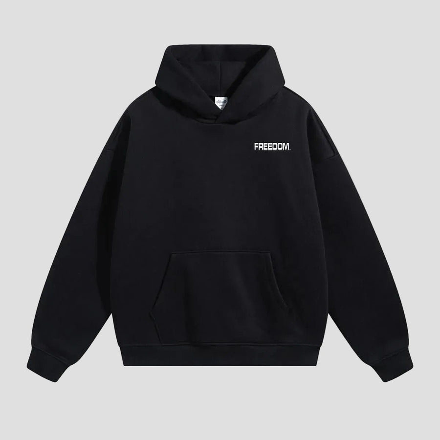 Freedom Fleece Hoodie in black