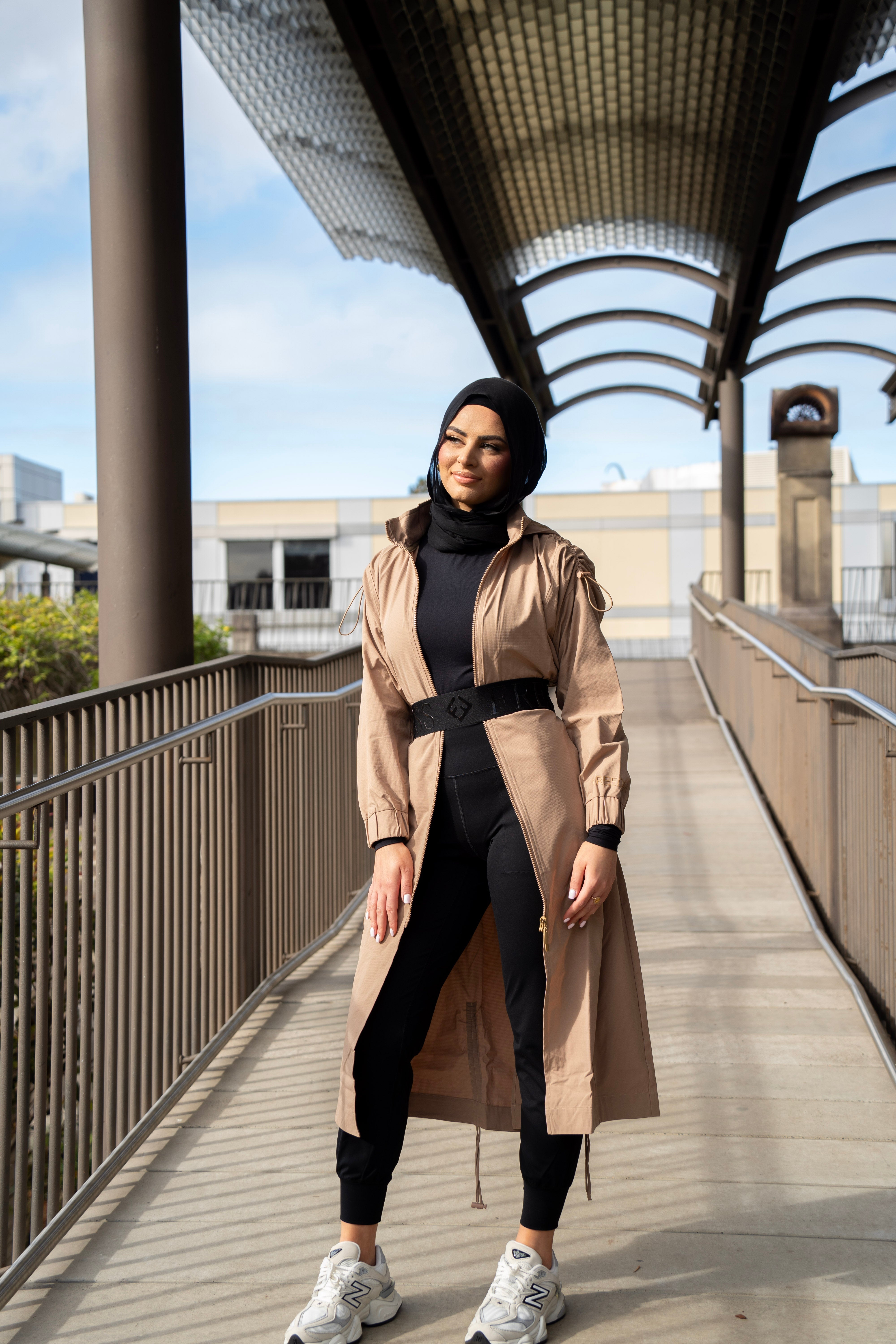 Freedom Tan Trench - Trench - Freedom Activewear - Freedom Activewear