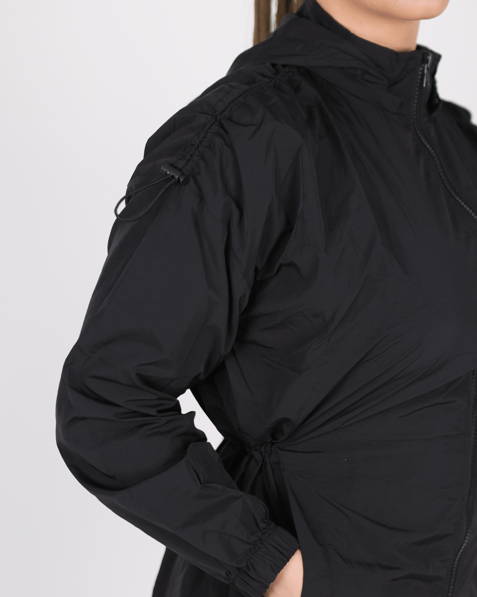 Short Black Matt Trench - Trench - Freedom Activewear - Freedom Activewear